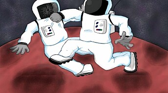 Spør en forsker:Hva skjer hvis en astronaut slår til en annen astronaut ute i verdensrommet?