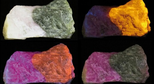Forskerens favoritt: Denne steinen kan skifte farge på et blunk