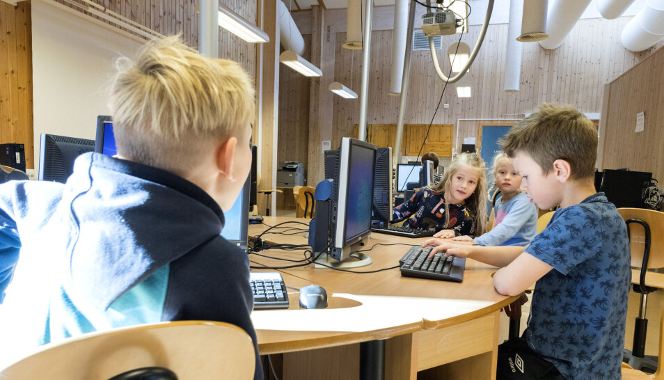 – Barna sitter ekstra mye stille i skoledagen, men ikke rundt spisetider, sier en av forskerne. (Illustrasjonsfoto: Gorm Kallestad / NTB scanpix)
