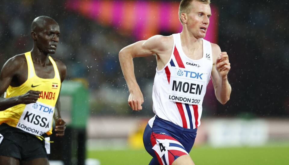 Sondre Nordstad Moen innehar den norske maratonrekorden med tiden 2.05,48. (Foto: Heiko Junge / NTB scanpix)