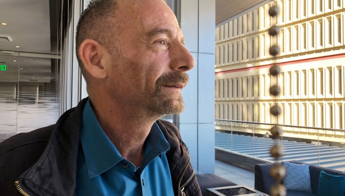 Timothy Ray Brown skrev i et legetidsskrift for noen år siden at han ikke ønsket å være den eneste i verden som er blitt kurert for hiv. Nå ser det ut som han har fått ønsket oppfylt. Bildet av Brown ble tatt i Seattle i USA mandag. (Foto: Manuel Valdes / AP / NTB scanpix) Timothy Ray Brown skrev i et legetidsskrift for noen år siden at han ikke ønsket å være den eneste i verden som er blitt kurert for hiv. Nå ser det ut som han har fått ønsket oppfylt. Bildet av Brown ble tatt i Seattle i USA mandag. (Foto: Manuel Valdes / AP / NTB scanpix)