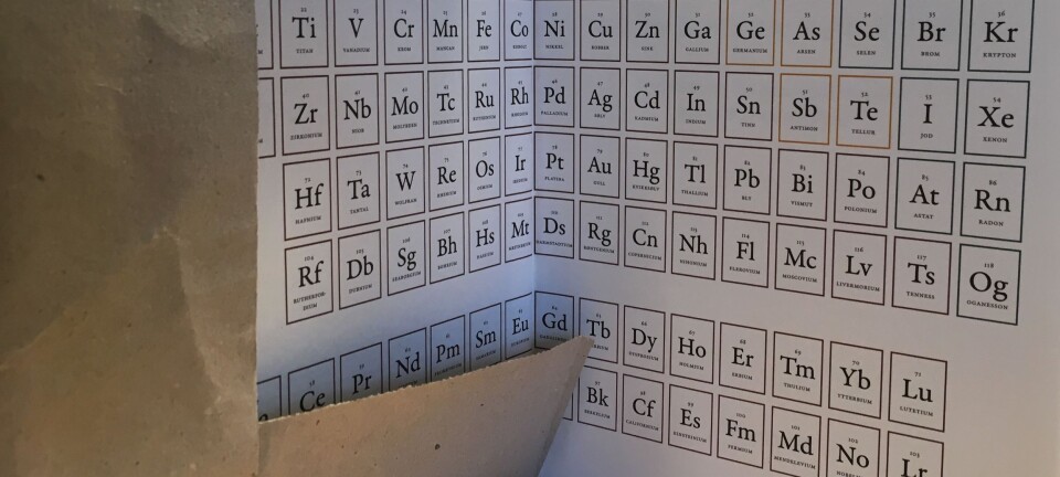 Periodesystemet på side 2 og 3? Hallo!