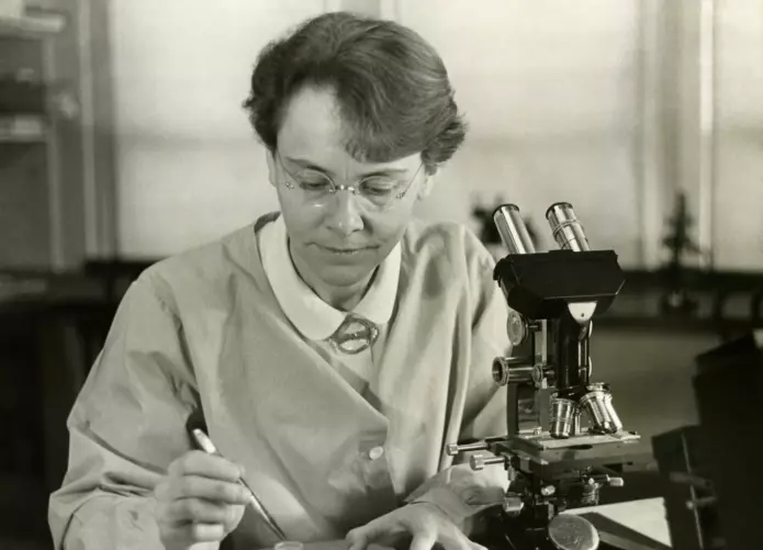Barbara McClintock (Foto: Smithsonian Institution/Science Service; Restaurert av Adam Cuerden)