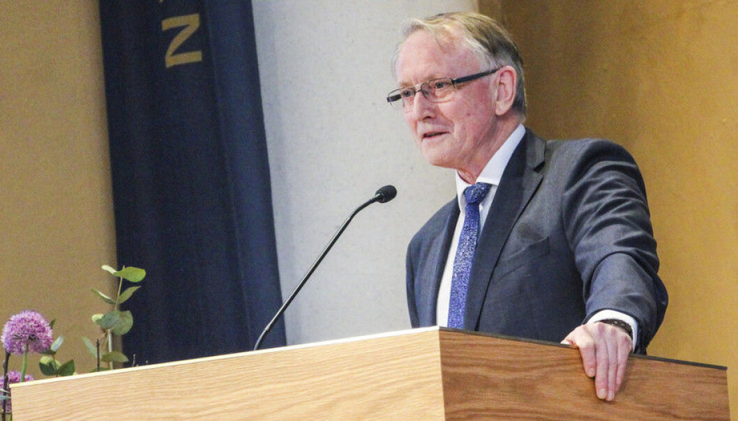Arvid Hallén, administrerende direktør i Forskningsrådet, sier at hvis budsjettet skal kuttes med 80 millioner kroner, vil dette bety en nedbemanning. (Foto: Ida Bergstrøm) Arvid Hallén, administrerende direktør i Forskningsrådet, sier at hvis budsjettet skal kuttes med 80 millioner kroner, vil dette bety en nedbemanning. (Foto: Ida Bergstrøm)