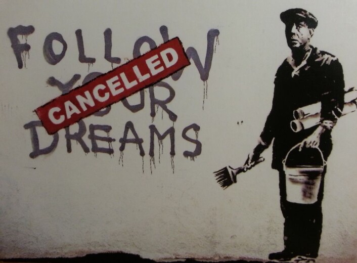 Gatekunst assosiert med Banksy. (Foto: Veerle Garrels) Gatekunst assosiert med Banksy. (Foto: Veerle Garrels)