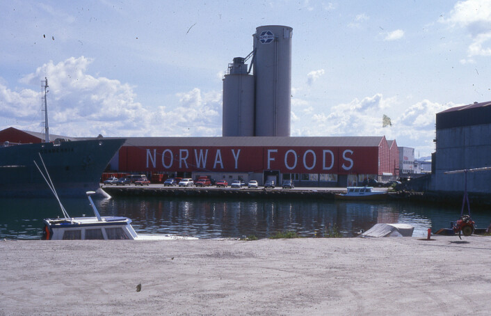 Norway Foods sitt lager Foto: MUST/ Norsk hermetikkmuseum Norway Foods sitt lager Foto: MUST/ Norsk hermetikkmuseum