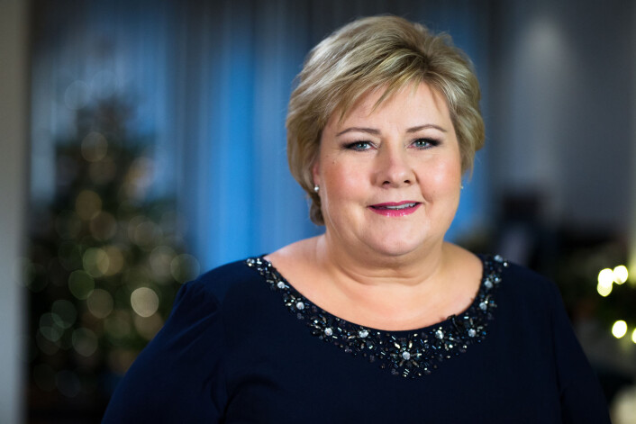 I 2015 gikk regjeringen og Venstre, med Erna Solberg i spissen, inn for at norske arbeidsgivere skulle få anledning til å foreta midlertidige ansettelser uten nærmere begrunnelse, på såkalt generelt grunnlag. Her er Solberg fra nyttårstalen i fjor. (Foto: Audun Braastad / NTB scanpix) I 2015 gikk regjeringen og Venstre, med Erna Solberg i spissen, inn for at norske arbeidsgivere skulle få anledning til å foreta midlertidige ansettelser uten nærmere begrunnelse, på såkalt generelt grunnlag. Her er Solberg fra nyttårstalen i fjor. (Foto: Audun Braastad / NTB scanpix)