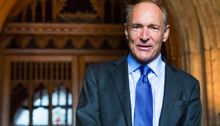 Tim Berners-Lee er mannen bak World Wide Web. (Foto: Paul Clarke / Wikimedia commons CC BY-SA 4.0) Tim Berners-Lee er mannen bak World Wide Web. (Foto: Paul Clarke / Wikimedia commons CC BY-SA 4.0)