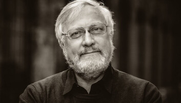 Lars Gule svarer på spørsmål om konspirasjonsteorier i podcasten. (Foto: OsloMet) Lars Gule svarer på spørsmål om konspirasjonsteorier i podcasten. (Foto: OsloMet)