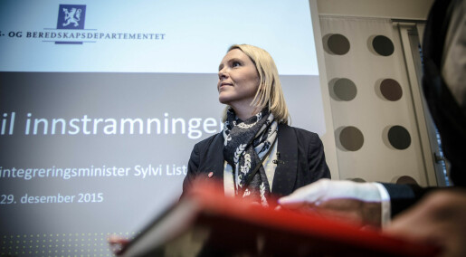 Debattinnlegg: Å beskylde Sylvi Listhaug for «hatretorikk» utvanner begrepet