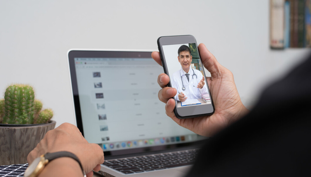 Bruk av video i helsevesenet er mer variert enn man kanskje tror, og det er vanskelig å generalisere fordeler og ulemper, viser ny forskning. (Foto: Shutterstock / NTB Scanpix) Bruk av video i helsevesenet er mer variert enn man kanskje tror, og det er vanskelig å generalisere fordeler og ulemper, viser ny forskning. (Foto: Shutterstock / NTB Scanpix)