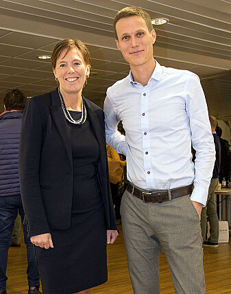 Åsa Espmark fra Nofima og Hans Bjelland fra Sintef leder hvert sitt forskningssenter på fremtidens havbruksteknologier. (Foto: Frode Nerland, Nofima) Åsa Espmark fra Nofima og Hans Bjelland fra Sintef leder hvert sitt forskningssenter på fremtidens havbruksteknologier. (Foto: Frode Nerland, Nofima)