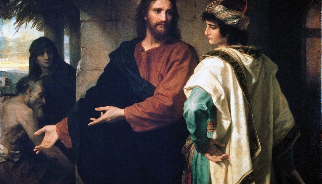 Vi kan tvile på at Jesus var Guds sønn. Men kan vi tvile på at han har levd? (Foto: Riverside Church, New York/Maleri av Heinrich Hofmann) Vi kan tvile på at Jesus var Guds sønn. Men kan vi tvile på at han har levd? (Foto: Riverside Church, New York/Maleri av Heinrich Hofmann)