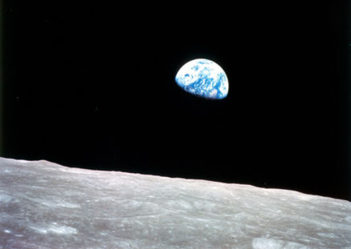 (Foto: Apollo 8-mannskapet / NASA) (Foto: Apollo 8-mannskapet / NASA)