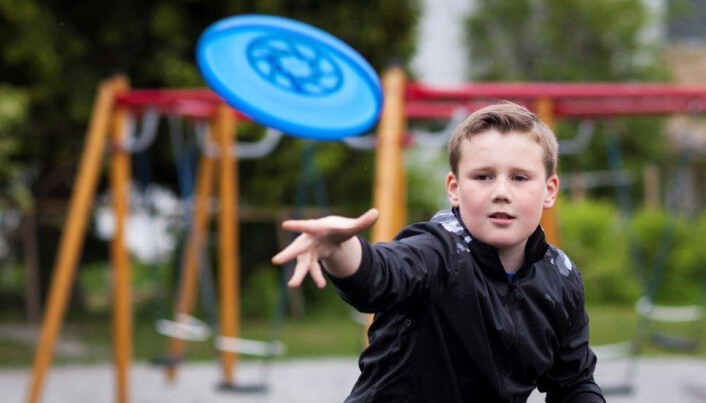 Femteklassing i leik, frå Turid Skredes undersøkjing. (Foto: Skolefoto) Femteklassing i leik, frå Turid Skredes undersøkjing. (Foto: Skolefoto)