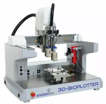 Slik ser en 3D-printer for medisinsk bruk ut. (Foto: Envisiontec)