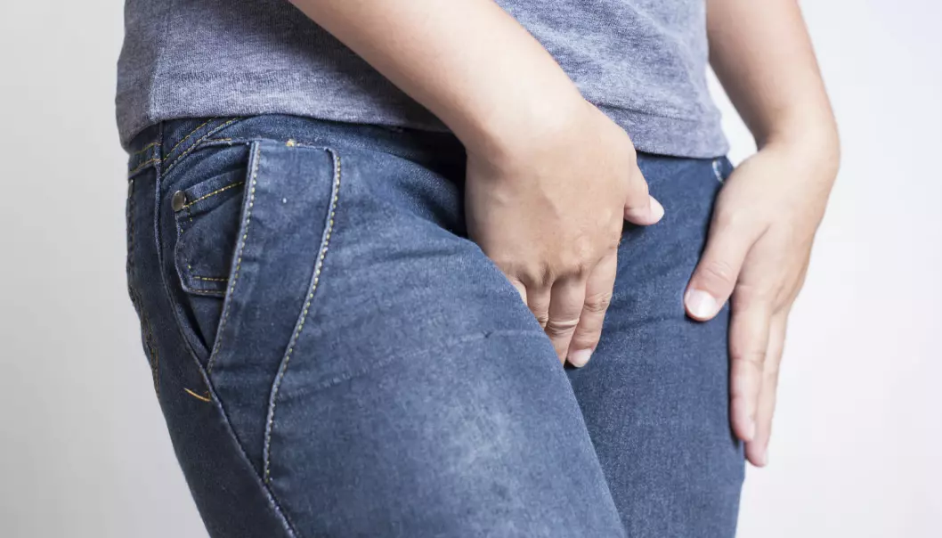 Kvinner med smerter i underlivet kan ha problemer med å sitte, sykle eller ha på trange klær. Og veldig få er i stand til å ha sex. Nå har norske forskere testet om lysterapi kan hjelpe, den samme typen lysbehandling som tannleger bruker. (Foto: Shutterstock / NTB scanpix)