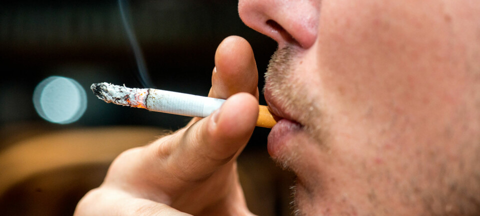 En ny studie antyder at det er farlig å røyke så lite som én sigarett om dagen.  (Foto: Pe3k/Shutterstock/NTB scanpix)