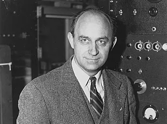 Enrico Fermi er en svært kjent kjernefysiker, og var blant annet med på å utvikle atombomben under 2. verdenskrig. (Bilde US Dept of Energy)