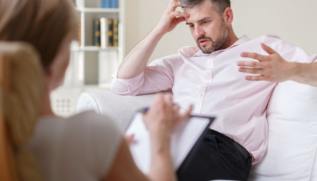 Nesten 85 prosent av pasientene ble helt friske eller betydelig bedre kun ved hjelp av kognitiv terapi, viser ny studie ved NTNU i Trondheim. (Foto: Shutterstock / NTB scanpix) Nesten 85 prosent av pasientene ble helt friske eller betydelig bedre kun ved hjelp av kognitiv terapi, viser ny studie ved NTNU i Trondheim. (Foto: Shutterstock / NTB scanpix)