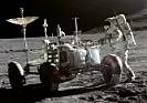 Astronautene la igjen bæsjen sin på månen