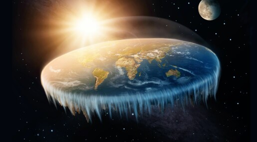 Derfor mener noen at jorda er flat