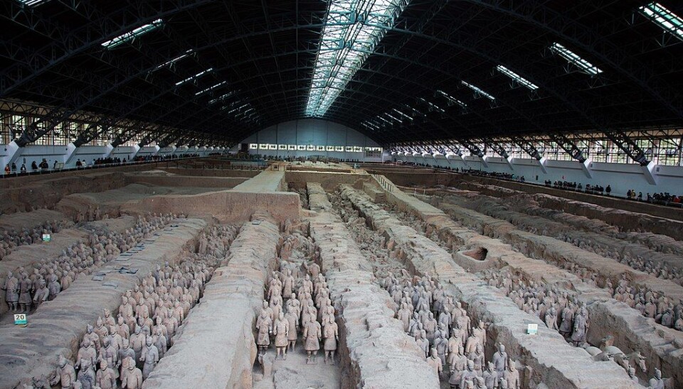 Det ene kammeret, som inneholder mer enn 6000 soldatfigurer. (Bilde: Jmhullot/CC BY 3.0)