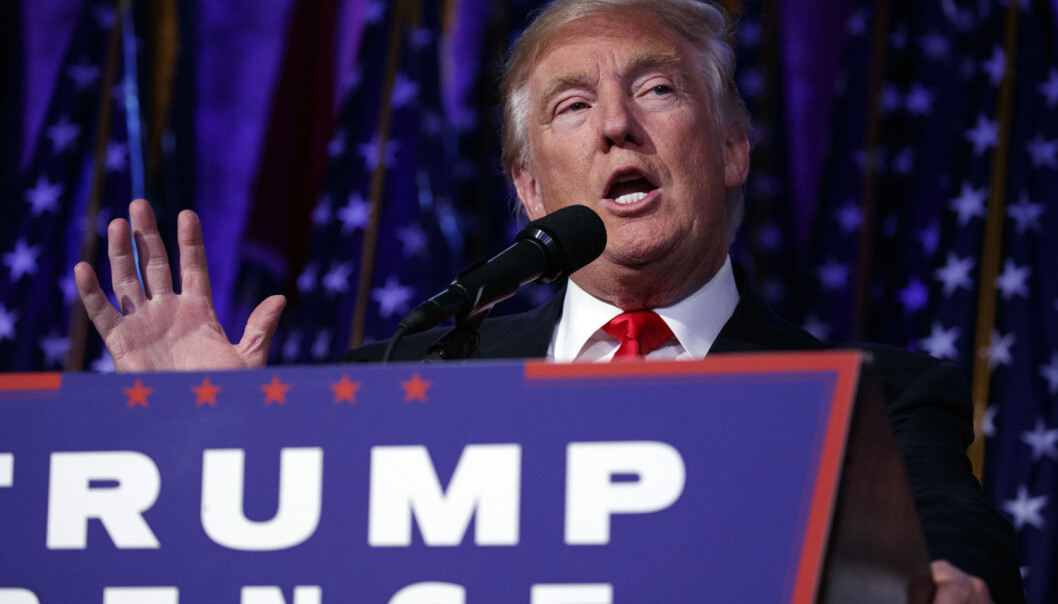 Ifølge valgdagsmålingen var det færre unge som stemte enn forventet, noe som kan ha gagnet Trump. (Foto: AP Photo, Evan Vucci, NTB scanpix) Ifølge valgdagsmålingen var det færre unge som stemte enn forventet, noe som kan ha gagnet Trump. (Foto: AP Photo, Evan Vucci, NTB scanpix)