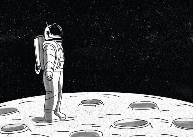 Den mest positive psykologiske effekten er at de setter mer pris på jorden, viser Jack Stusters studier av dagbøkene til astronauter på ISS. (Illustrasjon: GoodStudio / Shutterstock / NTB scanpix) Den mest positive psykologiske effekten er at de setter mer pris på jorden, viser Jack Stusters studier av dagbøkene til astronauter på ISS. (Illustrasjon: GoodStudio / Shutterstock / NTB scanpix)