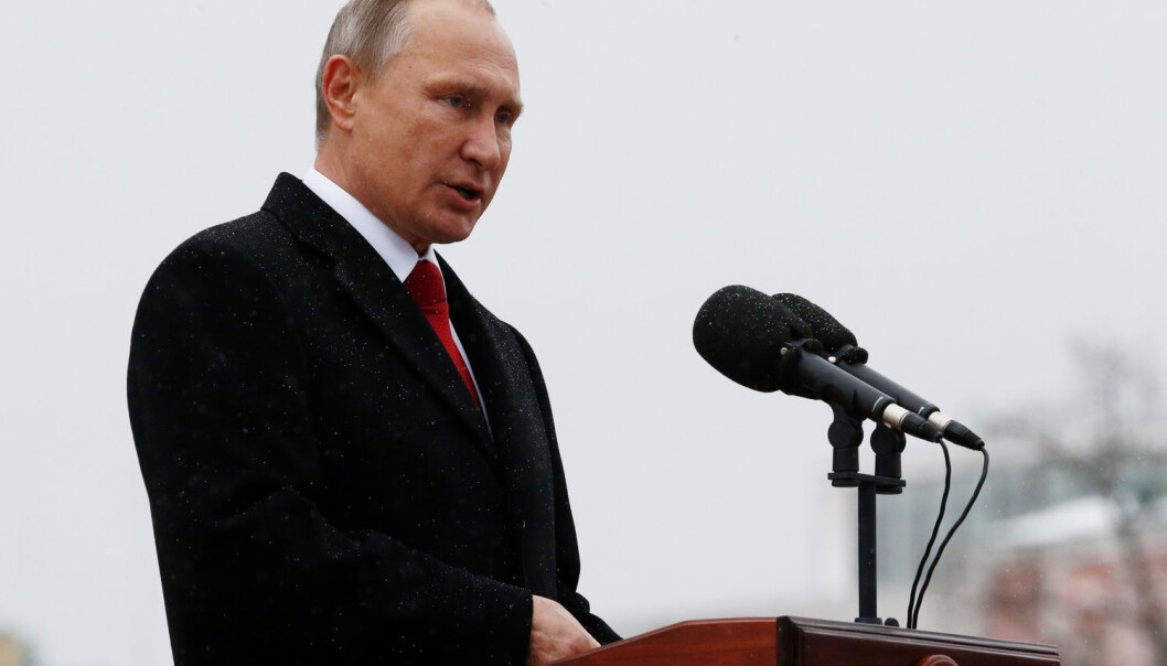 Professor Ivar Neumann er forbauset over at Vladimir Putin ikke synes å ha lært noe av Sovjetunionens fall. (Foto: Reuters / NTB scanpix) Professor Ivar Neumann er forbauset over at Vladimir Putin ikke synes å ha lært noe av Sovjetunionens fall. (Foto: Reuters / NTB scanpix)