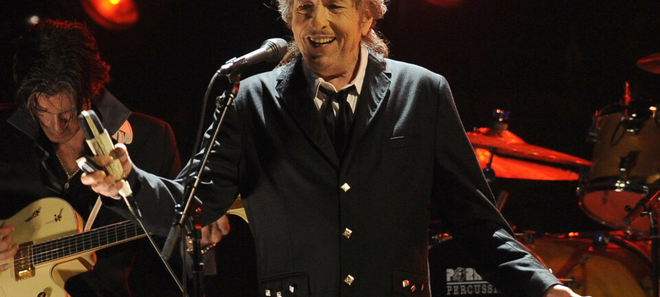 Førsteamanuensis Michael John Prince ved Universitetet i Agder (UiA) mener det var velfortjent at Bob Dylan fikk Nobelprisen i litteratur.  (Foto: Shutterstock / NTB scanpix)