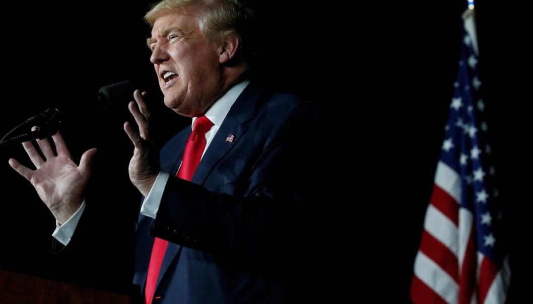 Republikanernes presidentkandidat Donald Trump på et valgkampmøte i New Mexico i helgen. (Foto: Carlo Allegri / Reuters / NTB scanpix) Republikanernes presidentkandidat Donald Trump på et valgkampmøte i New Mexico i helgen. (Foto: Carlo Allegri / Reuters / NTB scanpix)