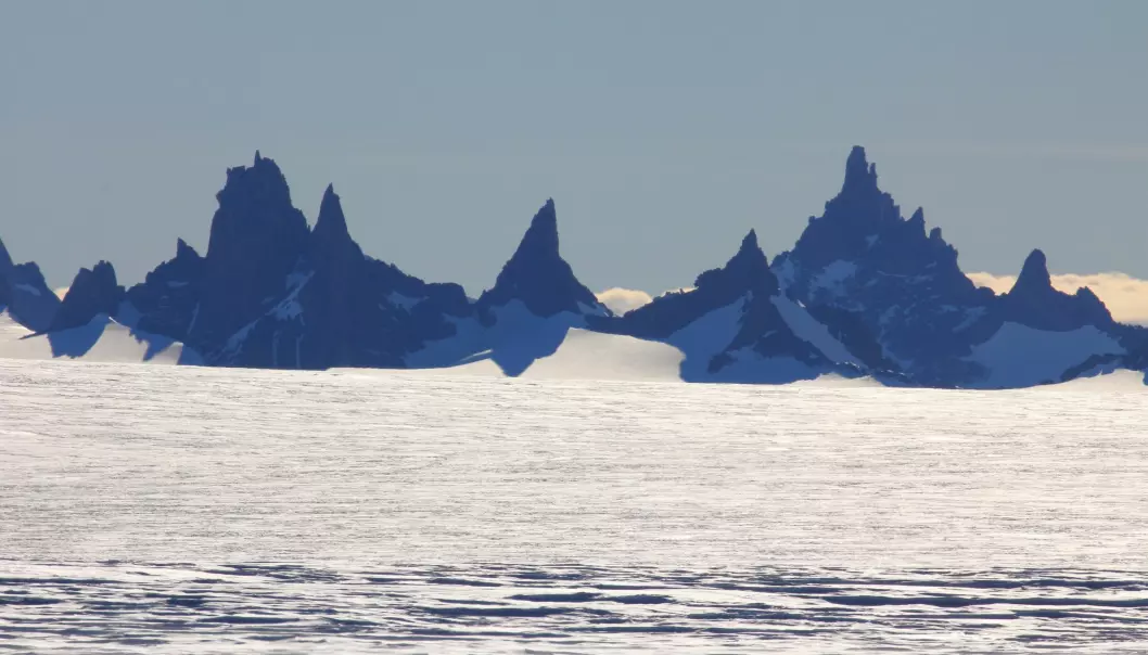 Anonyme breer og fjell i Antarktis får endelig navn