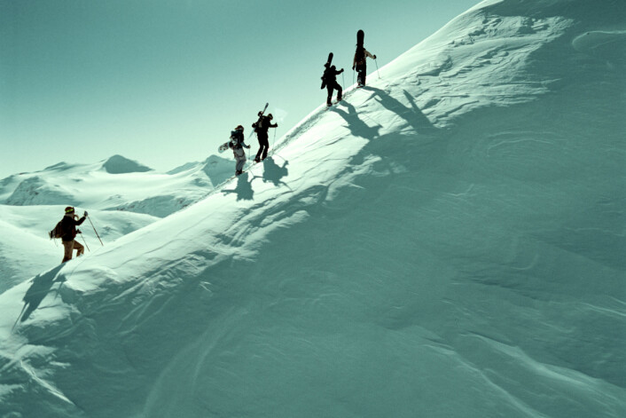 I Fritt Vilt fra 2006 skjer det groteske drap i det norske påskefjellet. (Foto: Fantefilm/ SF Norge) I Fritt Vilt fra 2006 skjer det groteske drap i det norske påskefjellet. (Foto: Fantefilm/ SF Norge)