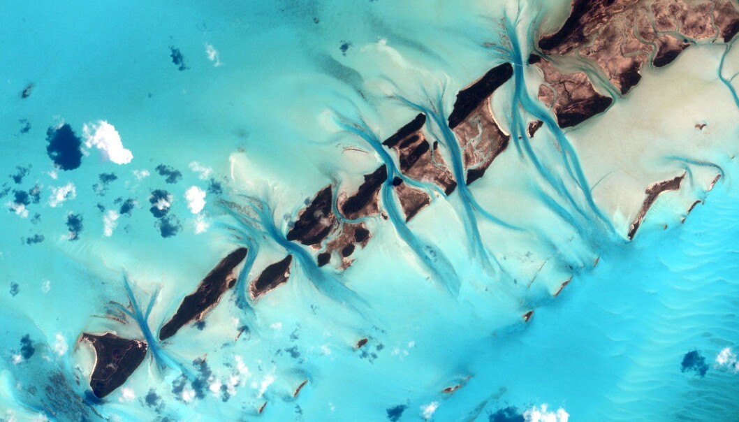 BIlde av Bahamas. (Foto: NASA) BIlde av Bahamas. (Foto: NASA)