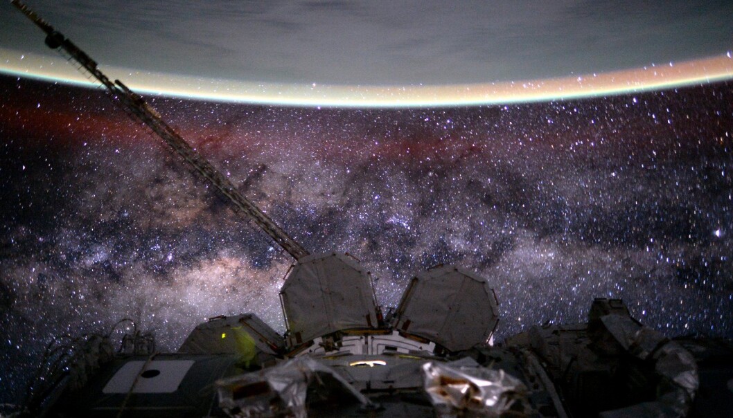 Bilde av Melkeveien. (Foto: NASA) Bilde av Melkeveien. (Foto: NASA)