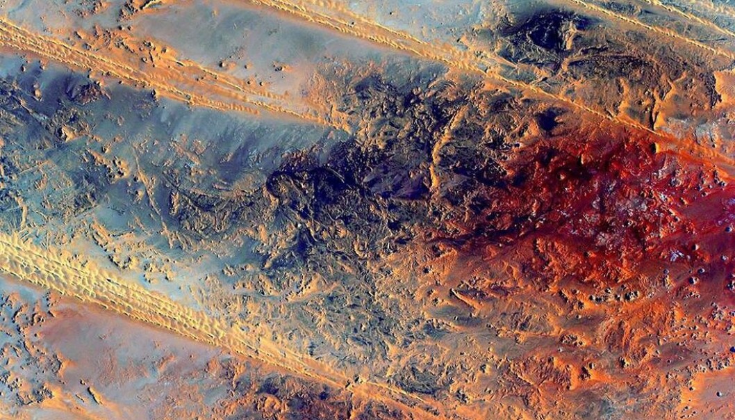 Bilde av Egypt. (Foto: NASA) Bilde av Egypt. (Foto: NASA)