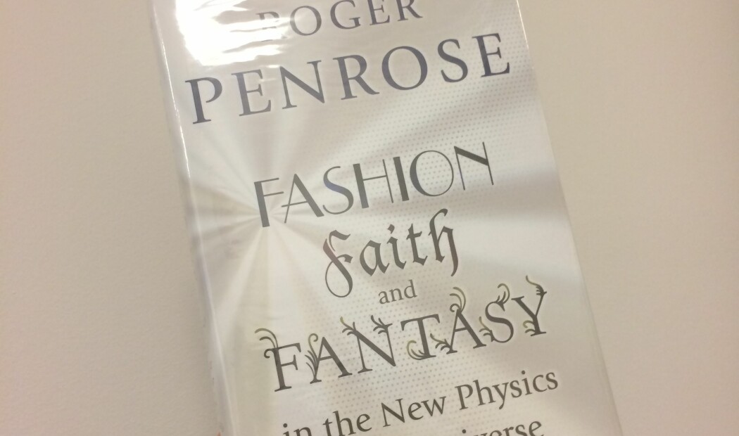 Sir Roger Penrose på Realfagsbiblioteket