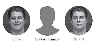 De potensielle kundene fikk se enten et smilebilde av konsulenten, et nøytralt bilde eller ikke noe bilde. Copyright Jeffrey Cohn. De potensielle kundene fikk se enten et smilebilde av konsulenten, et nøytralt bilde eller ikke noe bilde. Copyright Jeffrey Cohn.
