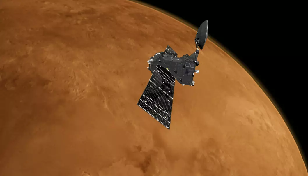 På plass for å løse metan-mysteriet på Mars