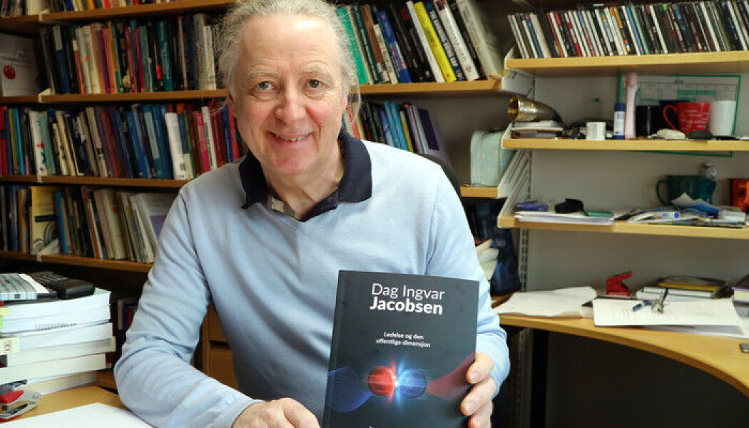 Dag Ingvar Jacobsen har nylig gitt ut boka «Ledelse og den offentlige dimensjon». (Foto: UiA) Dag Ingvar Jacobsen har nylig gitt ut boka «Ledelse og den offentlige dimensjon». (Foto: UiA)
