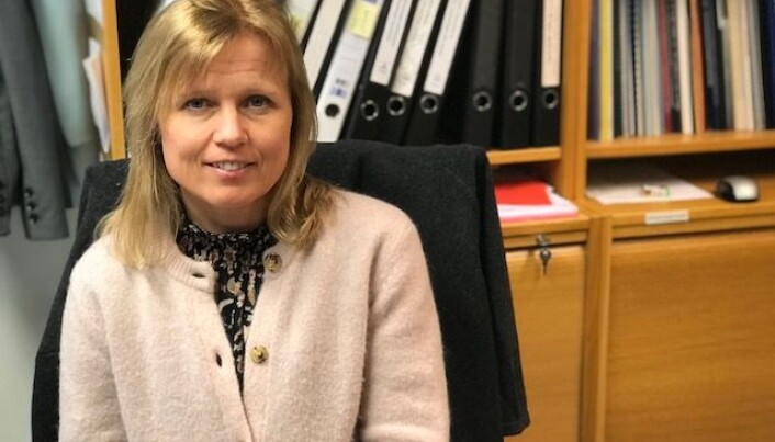Trine L´Abée-Lund synes historien om de tapte dataene høres veldig rar ut. (Foto: Siw Ellen Jakobsen) Trine L´Abée-Lund synes historien om de tapte dataene høres veldig rar ut. (Foto: Siw Ellen Jakobsen)
