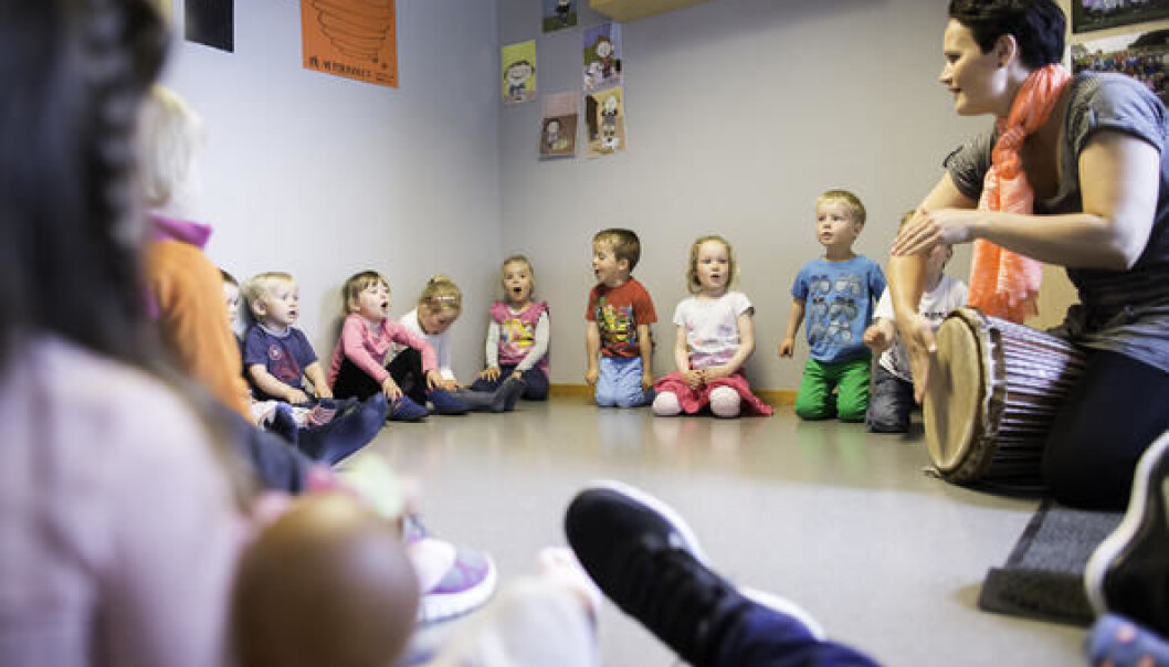 Et stort EU-støttet prosjekt skal forbedre livskvaliteten til barn i barnehagene. (Foto: Steinar Figved) Et stort EU-støttet prosjekt skal forbedre livskvaliteten til barn i barnehagene. (Foto: Steinar Figved)