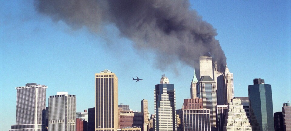 Terrorangrepet på New York 11. september 2001 drepte nærmere 3000 mennesker. Mange amerikanere frykter at noe lignende skal skje igjen. Mer enn halvparten mener dessuten at myndighetene holder informasjon om 9/11 skjult for dem. (Foto: Polaris/NTB scanpix)