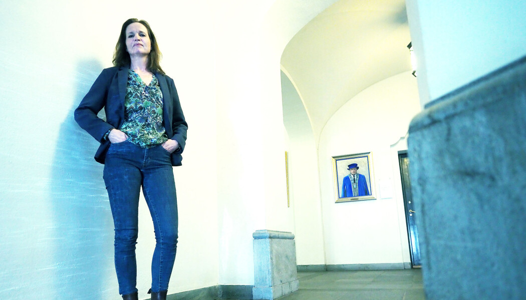 Anne Storset er dekan ved NMBU og den opprinnelige varsleren av mulig fusk i doktorgraden. (Foto: Ola Sæther) Anne Storset er dekan ved NMBU og den opprinnelige varsleren av mulig fusk i doktorgraden. (Foto: Ola Sæther)
