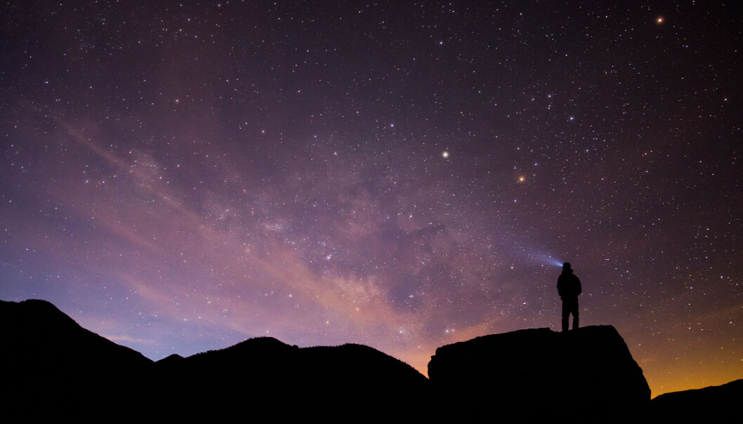 I denne podcasten forklarer stipendiat Inga Strümke noen grunnleggende sider ved universet. (Illustrasjonsfoto: Marc Schiffhauer / Shutterstock / NTB scanpix) I denne podcasten forklarer stipendiat Inga Strümke noen grunnleggende sider ved universet. (Illustrasjonsfoto: Marc Schiffhauer / Shutterstock / NTB scanpix)