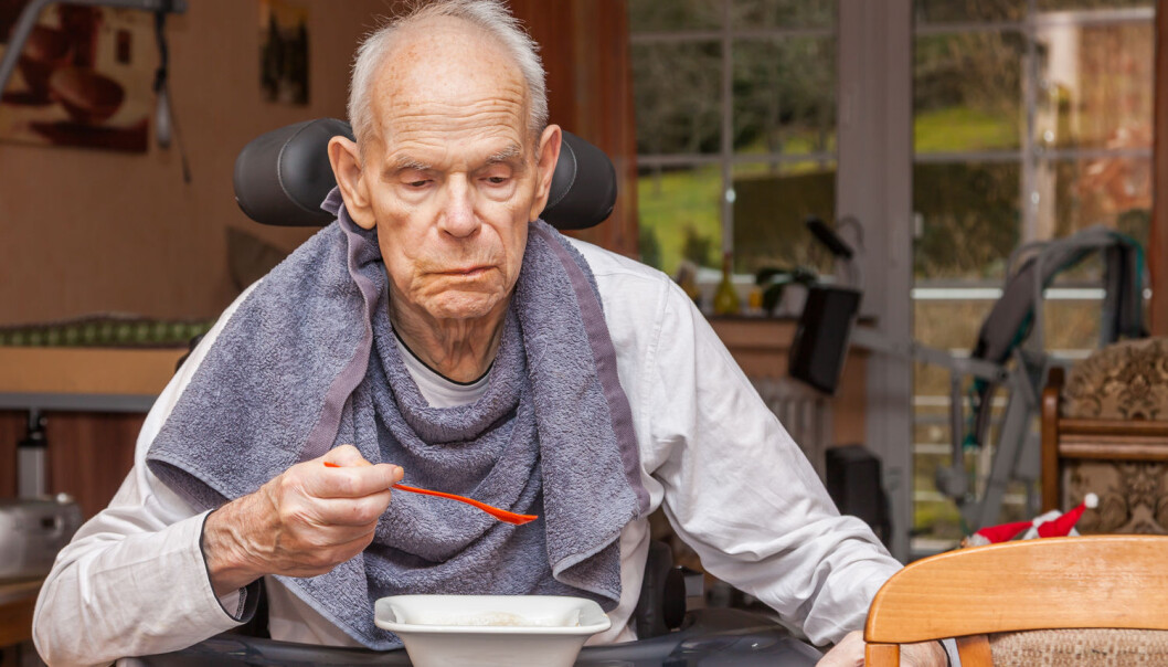 Mange syke eldre har vansker med å få i seg nok mat og kan dermed bli underernærte. (Foto: Jan Schneckenhaus, Shutterstock, NTB scanpix) Mange syke eldre har vansker med å få i seg nok mat og kan dermed bli underernærte. (Foto: Jan Schneckenhaus, Shutterstock, NTB scanpix)