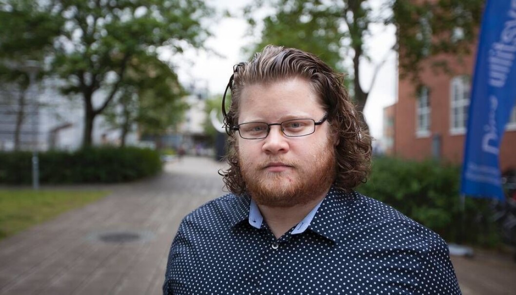 - Det er synd at regjeringen legger opp til å finansiere 11 måneders studiestøtte med renteøkning. Dette var vi ikke forberedt på, sier Jone Trovåg, leder av Studenttinget ved NTNU. (Foto: Kristoffer Furberg) - Det er synd at regjeringen legger opp til å finansiere 11 måneders studiestøtte med renteøkning. Dette var vi ikke forberedt på, sier Jone Trovåg, leder av Studenttinget ved NTNU. (Foto: Kristoffer Furberg)