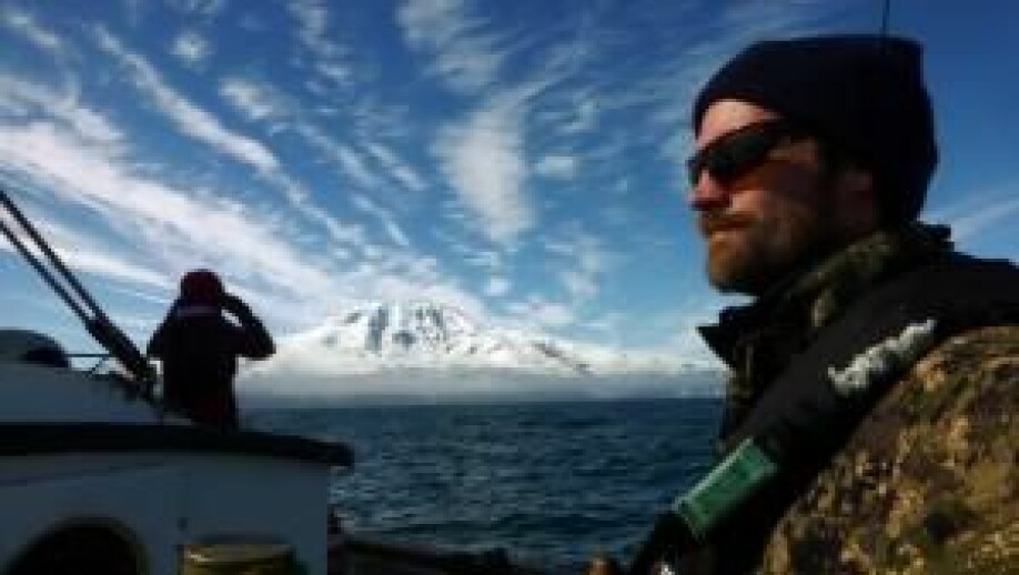 Rune Roland Hansen har vært med på flere forskningstokt i farvannene rundt Jan Mayen. (Foto: 3S Project)