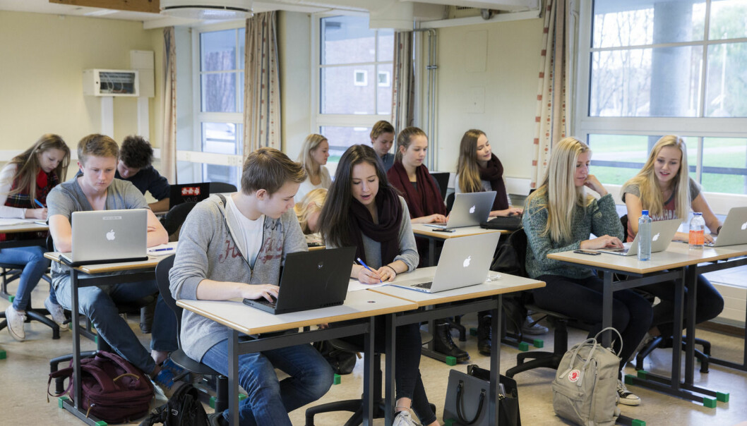 Norske lærere på ungdomstrinnet er gode på klasseledelse